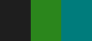 Negro - Verde - Teal