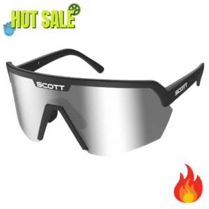 Gafas De Sol Scott Sport Shield Sensitive Negro / Gris claro