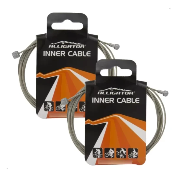 Cable de freno Alligator Mtb Speed de acero inoxidable 1,7 m, 1,6 mm