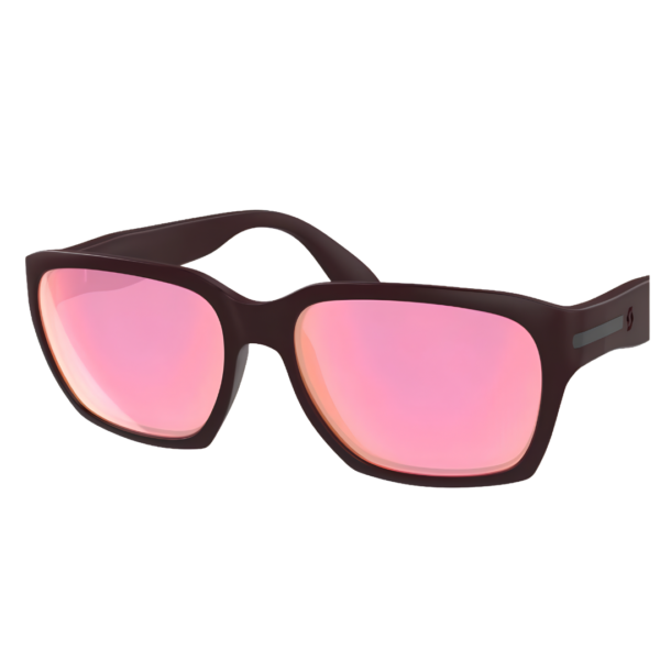 Gafas de Sol Scott C-Note Maroon Red - Pink Chrome