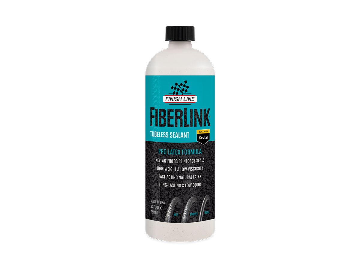 Sellador de Neumáticos Tubeless Finish Line FiberLink 32oz -950ml