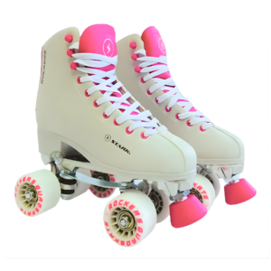 Patín Rosa Stark Rockers Bota Cuero