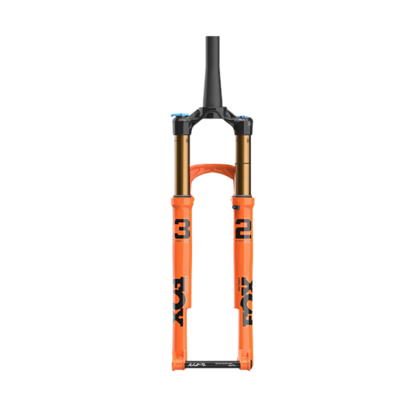 Horquilla Fox 2026 32 mm step cast Kashima factory 100mm grip sl Naranja brillante - Kabolt sl 110,44mm (no incluye control remoto)