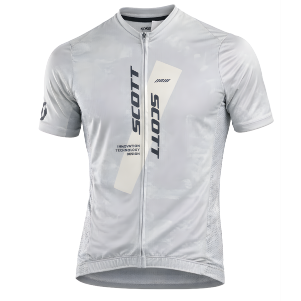 Jersey Kokuen Scott Corrientes Gris Franja Crema