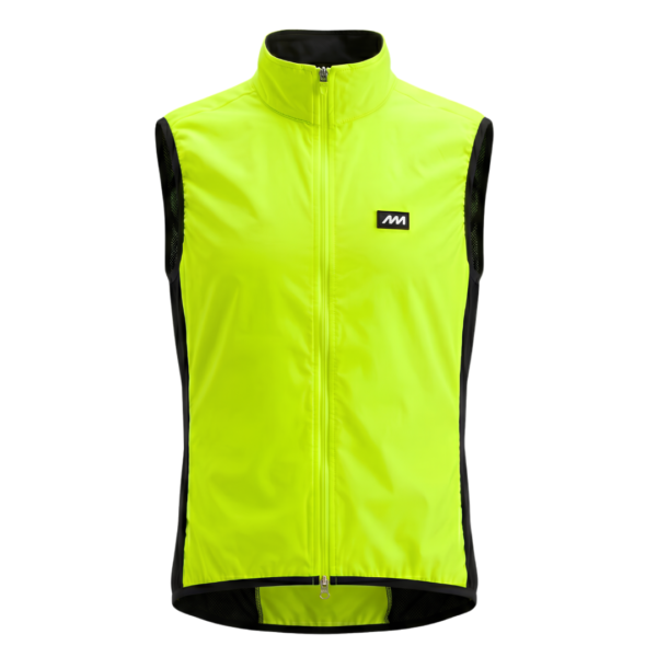 Chaleco Magenta Fund Amarillo Fluo