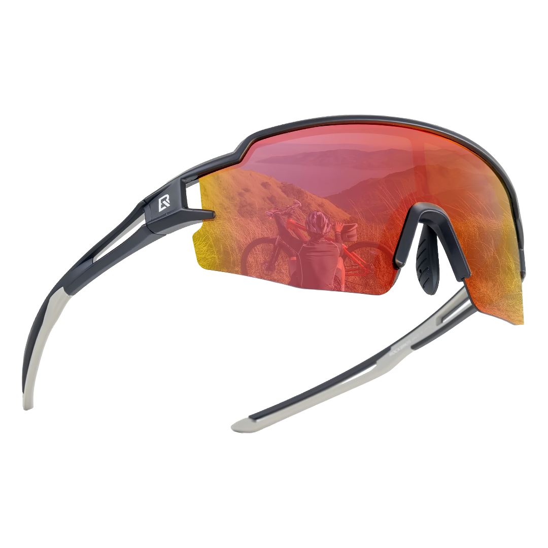 Lentes Polarizados Rockbros Vidro Rojo - Imagen 2